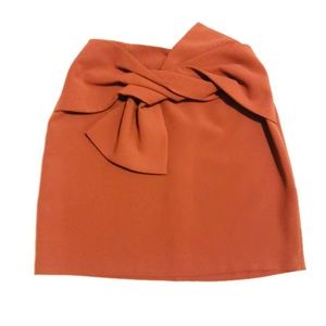 🧶Topshop Twist mini skirt🧶